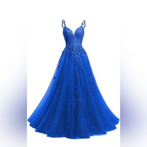 Sparkly Lace Formal Party Dress